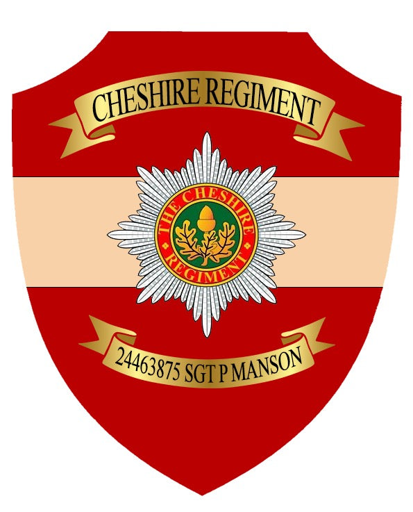 Cheshire regiment shield