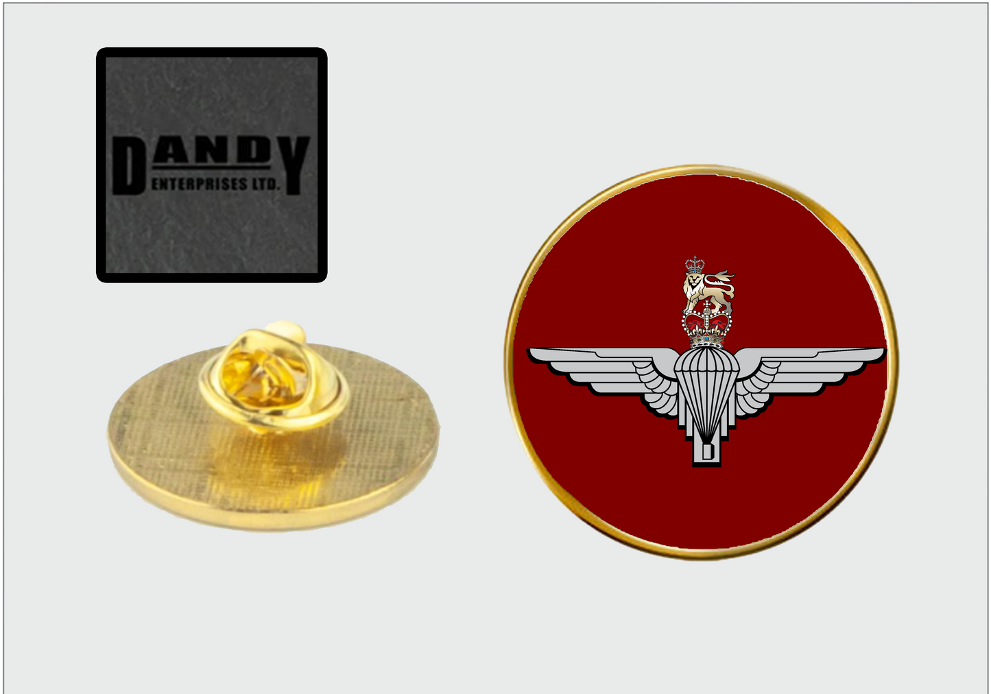 Parachute Regiment 25mm Metal Pin Badge