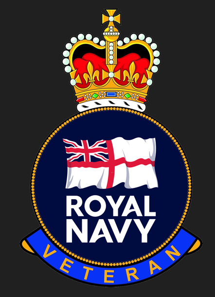 Royal Navy Pin Badge 40mm Acrylic