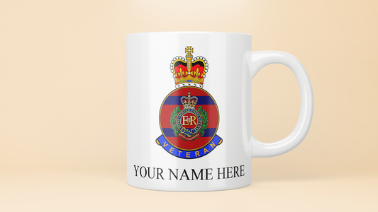 Royal Engineers Veteran Personalised Mug